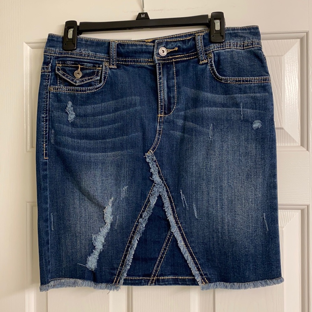Inc denim skirt